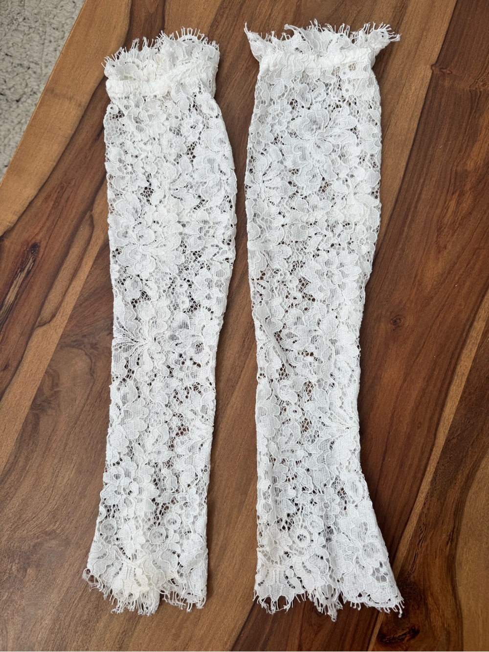 Park & Fifth Minford Lace Wedding Sleeves